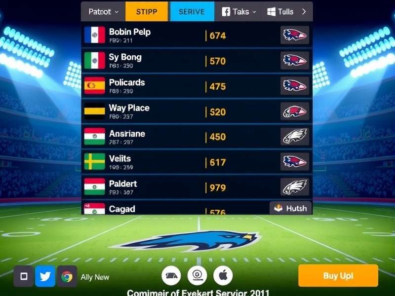 Indian NFL Youth Stars team management interface