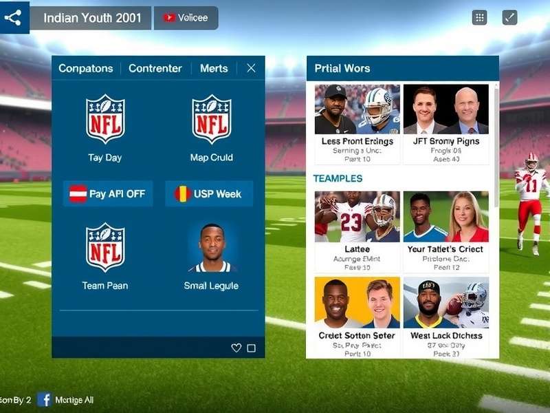 Indian NFL Youth Stars community event